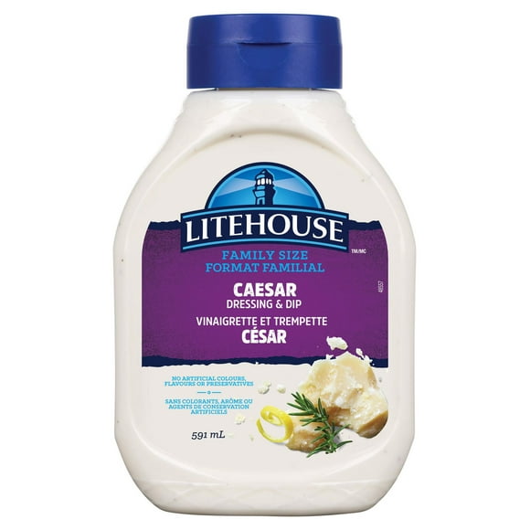 Litehouse Caesar Dressing and Dip, 591 mL