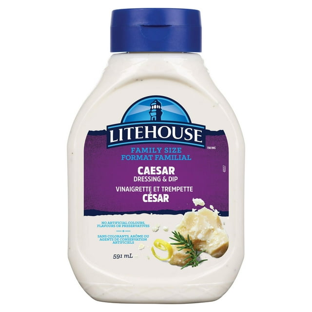 Litehouse Caesar Dressing and Dip, 591 mL