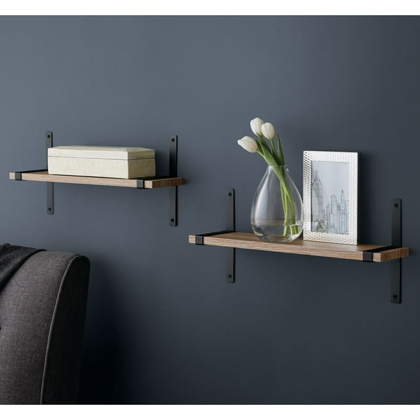 Hometrends 2 Piece Weathered Shelf - Walmart.ca