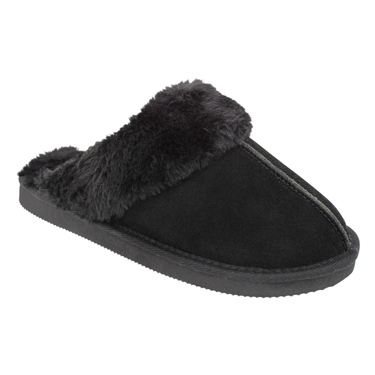 ISOspa by isotoner® Women's Lora Suede Clog Slippers | Walmart Canada