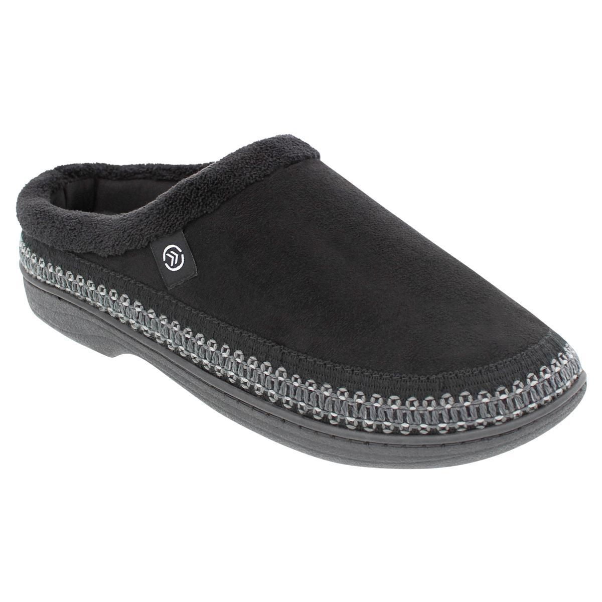 ISOsport by isotoner® Men's Mark Microsuede Clog Slippers