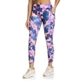 thumbnail image 1 of Legging imprimé taille haute « Reflex » pour femme Reebok, entrejambe de 63 cm, coupe 7/8, avec poches, 1 of 4