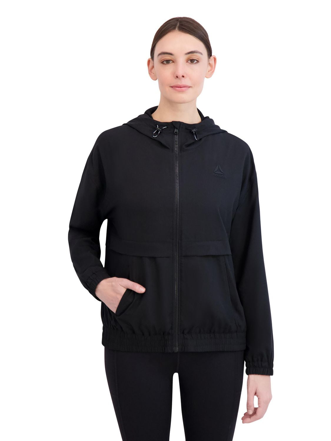 Veste zippée Reebok Reflex pour femme avec poches