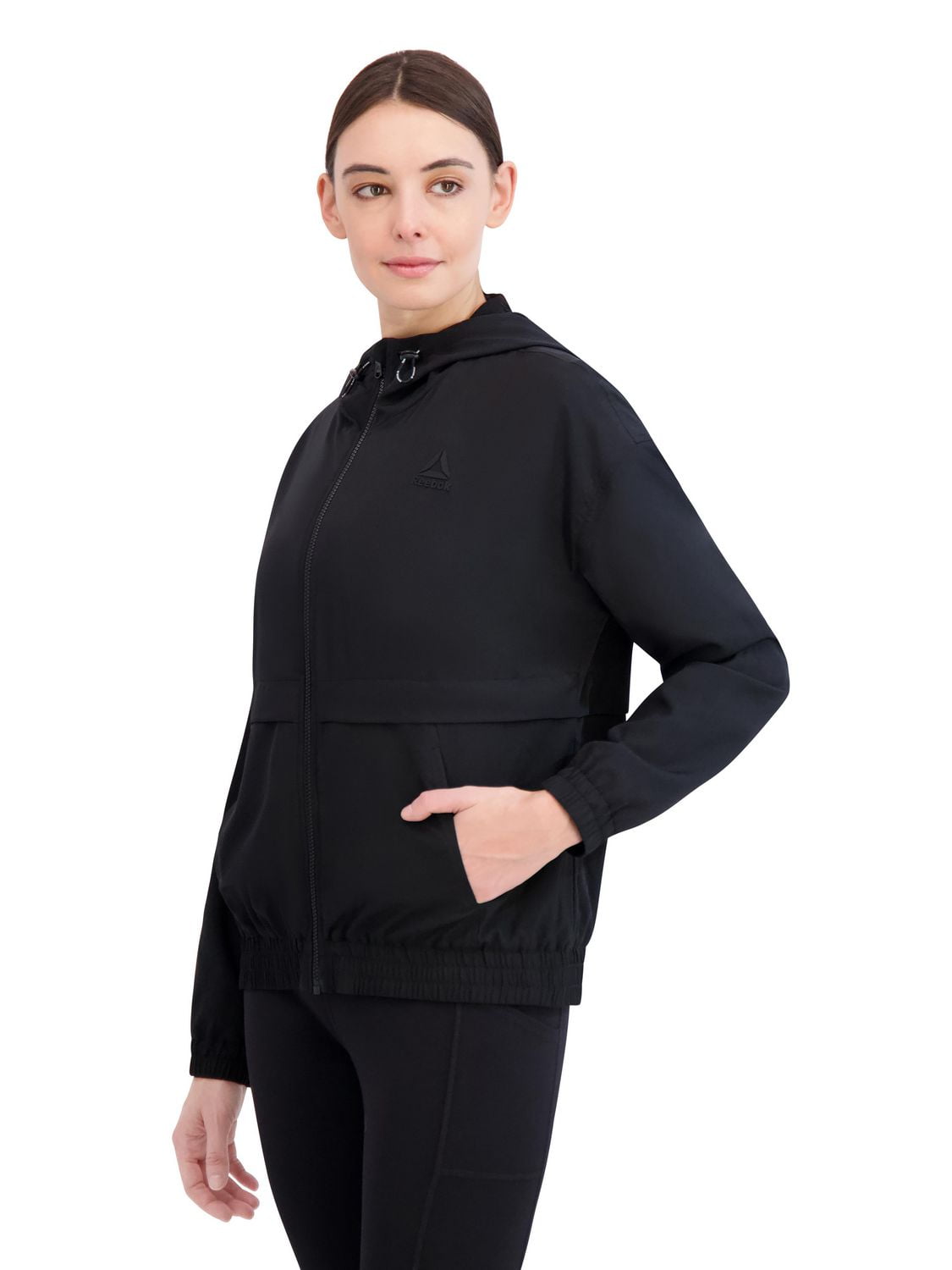 Veste zippée Reebok Reflex pour femme avec poches