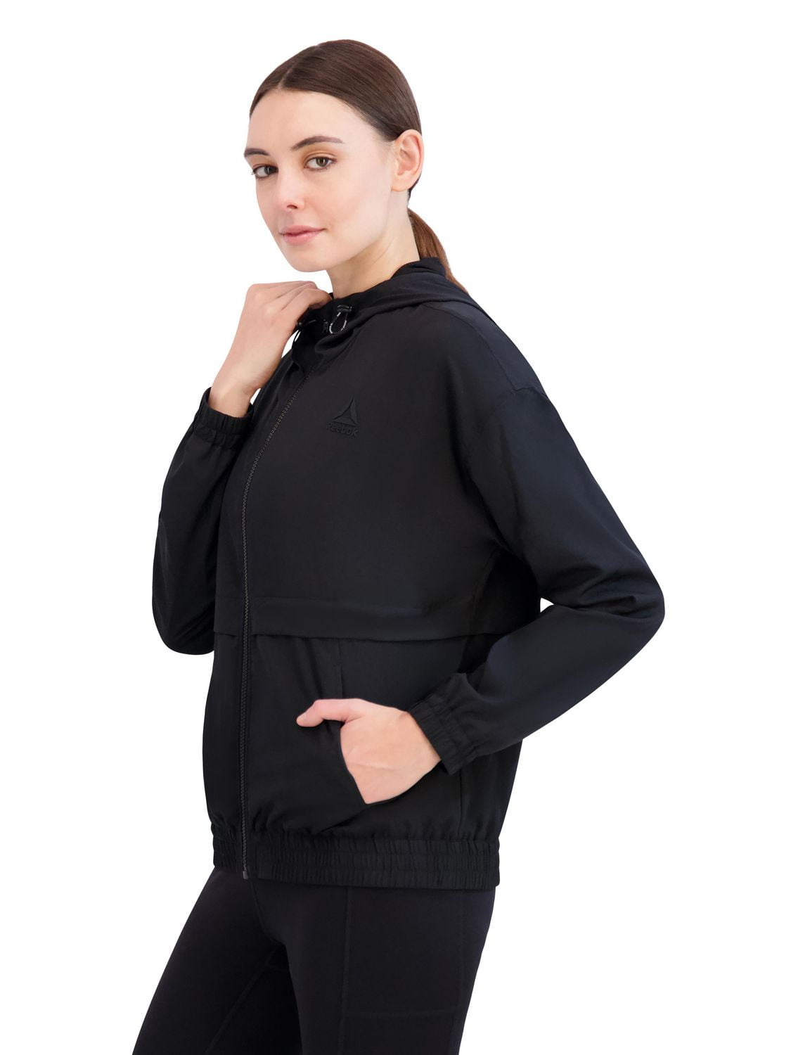 Veste zippée Reebok Reflex pour femme avec poches