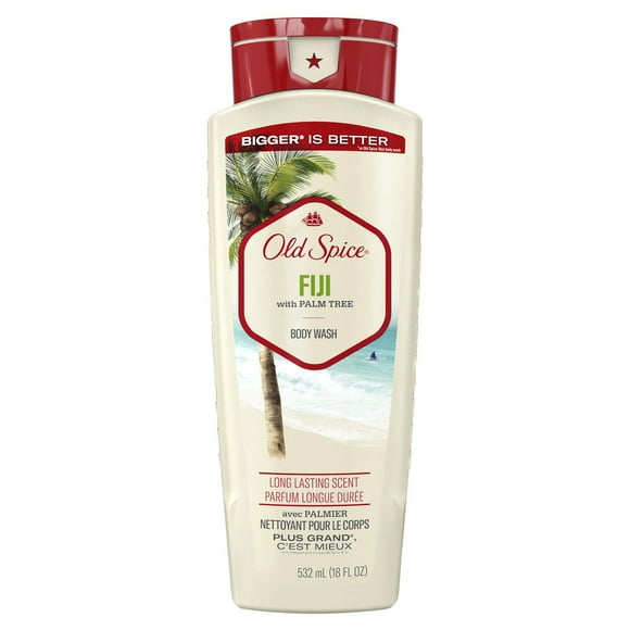 Nettoyant pour le corps Old Spice, parfum Fiji avec palmier 532 ml