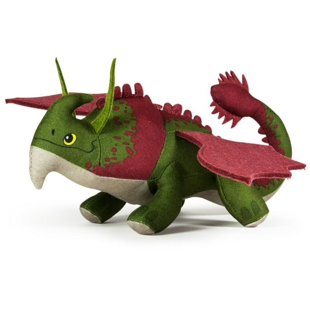 Dragons de DreamWorks - Super dragon en peluche de 20 cm - Krokmou 