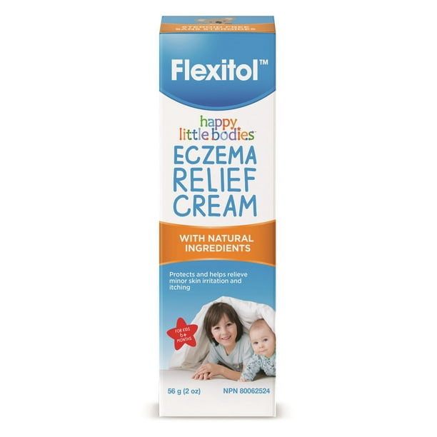 Flexitol Happy Little Bodies Crème anti-eczéma | Ingrédients naturels | Sans cortisone, stéroïdes, parabènes, huiles de noix et sans parfum