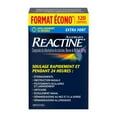 thumbnail image 2 of Reactine Extra Strength Antihistamine Tablets - 10mg Cetirizine Hydrochloride - 24 Hour Allergy Symptom Relief Medicine, 120 Count, 2 of 9