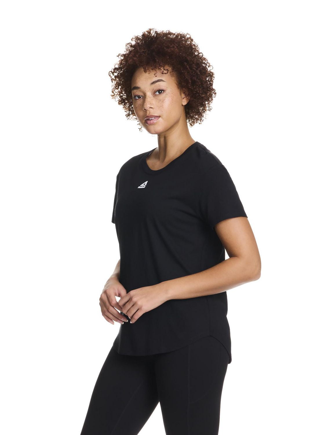 Reebok Women's Identity Short-Sleeve Jersey Tee