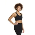 thumbnail image 2 of Reebok Women's ‘Reflex’ Medium Impact Sports Bra With Removable Cups, 2 of 4