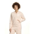 thumbnail image 4 of Reebok Women’s Practice Full-Zip Cropped Hoodie With Pockets, 4 of 6