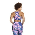 thumbnail image 3 of Reebok Women's ‘Reflex’ Medium Impact Printed Sports Bra With Removable Cups, 3 of 6