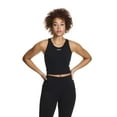 thumbnail image 4 of Reebok Women's ‘Sprinter’ Medium Impact Cropped Bra Tank With Removable Cups, 4 of 6