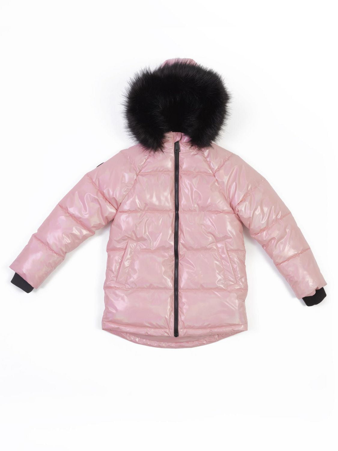 Justice Iridescent Long Puffer