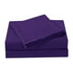 Ensemble de draps en  en violet de Mainstays pour enfants – image 1 sur 1