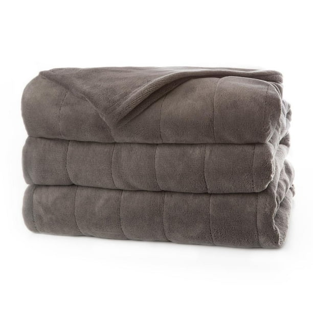 Sunbeam Microplush Heated Blanket Walmart.ca