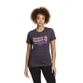 thumbnail image 1 of Reebok Women’s ‘Wavy Linear Repeat’ Short Sleeve Graphic Tee, 1 of 6