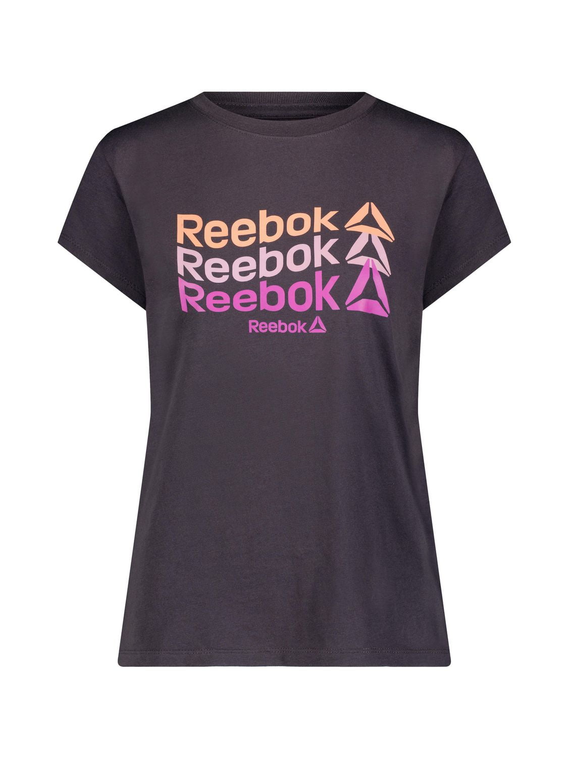 Reebok Women’s ‘Wavy Linear Repeat’ Short Sleeve Graphic Tee