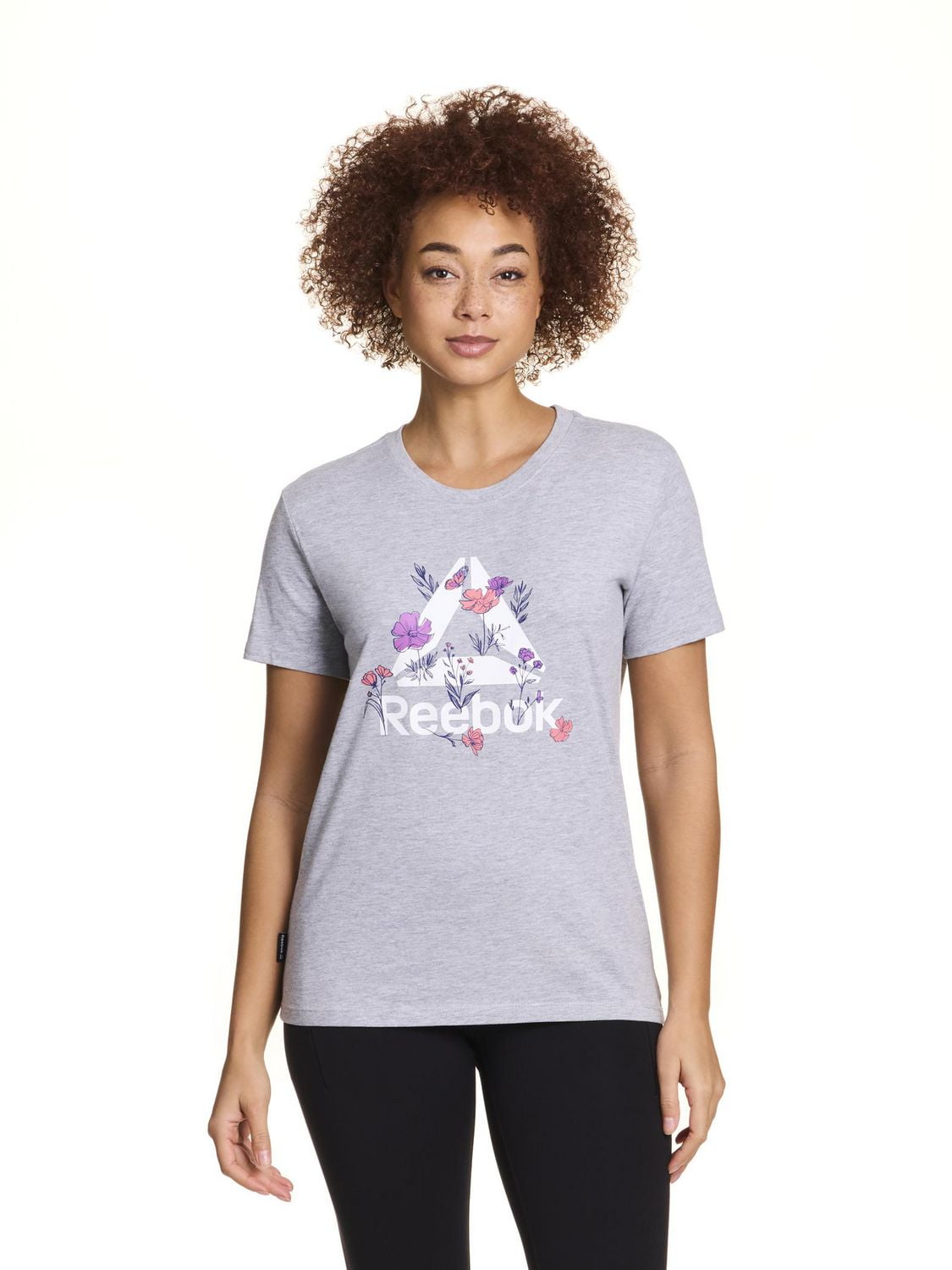 T-shirt graphique à manches courtes « Meadow Stack » pour femme de ...