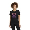 thumbnail image 1 of Reebok Women’s ‘Gradient Lines Delta’ Short Sleeve Graphic Tee, 1 of 6