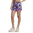 thumbnail image 2 of Short imprimé haute performance 2 en 1 «&nbsp;Reflex&nbsp;» pour femme de Reebok, avec compression, 2 of 6