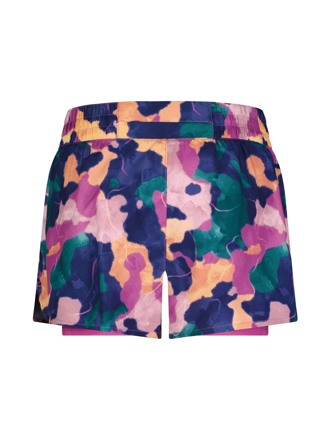 Reebok Women’s ‘Reflex’ 2-in-1 High Performance Printed Shorts with Compression, Sizes XS-2XL