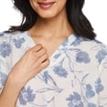 thumbnail image 4 of Penmans Women's Printed Roll Cuff Blouse, 4 of 6