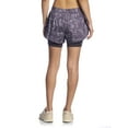 thumbnail image 3 of Reebok Women’s ‘Sprinter’ 2-in-1 High Performance Printed Shorts with Compression, 3 of 6