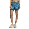 thumbnail image 1 of Reebok Women’s ‘Sprinter’ 2-in-1 High Performance Printed Shorts with Compression, 1 of 6