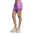 thumbnail image 2 of Reebok Women’s ‘Sprinter’ 2-in-1 High Performance Printed Shorts with Compression, 2 of 6