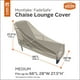 Housse de chaise longue de patio Montlake FadeSafe de Classic Accessories - Housse robuste pour meuble d’extérieur avec revers imperméable – image 2 sur 9