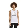 thumbnail image 1 of Reebok Women’s ‘Metallic Delta’ Graphic Tank Top, 1 of 6