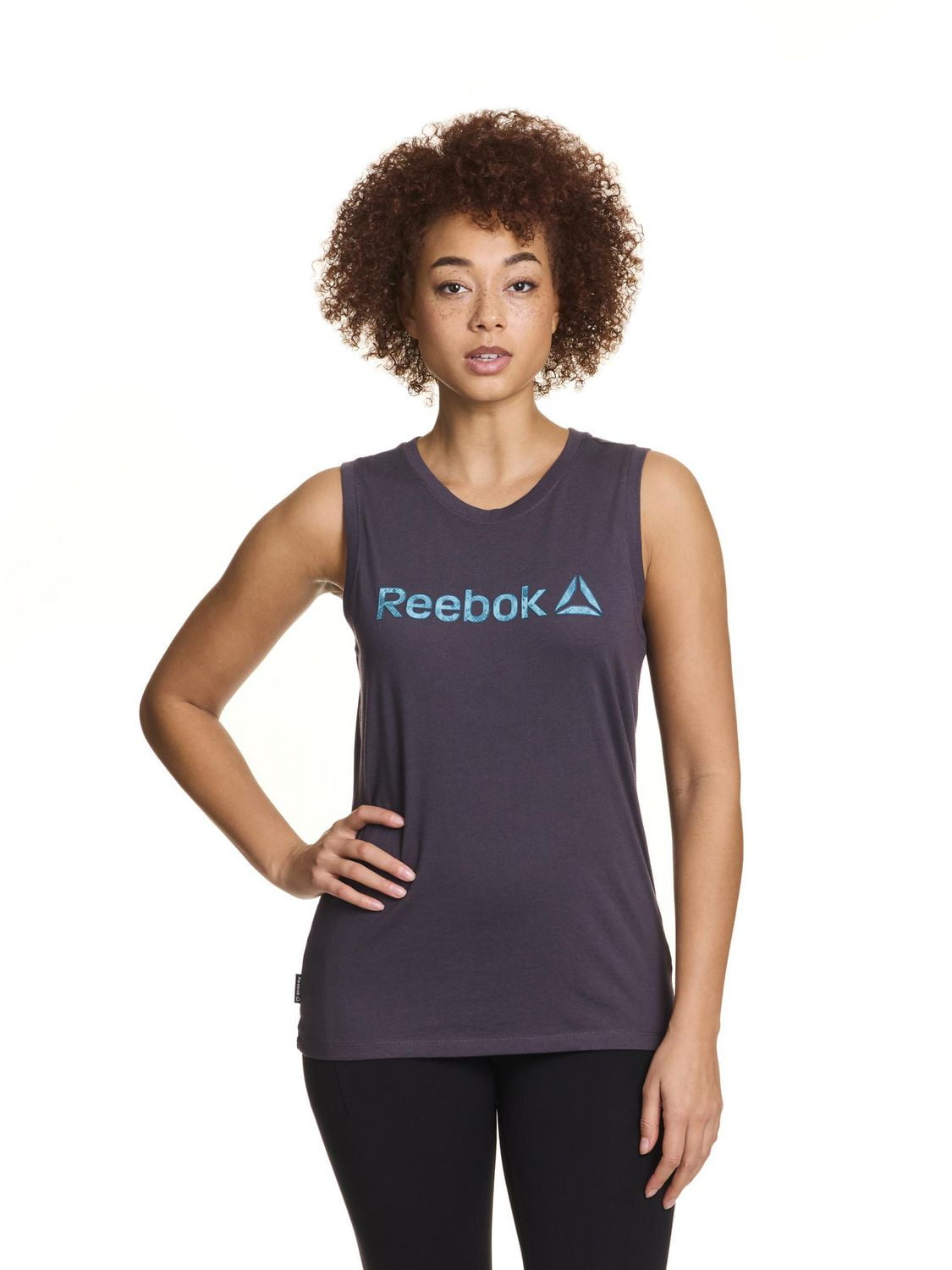 Reebok Women’s ‘Linear Print’ Graphic Tank Top