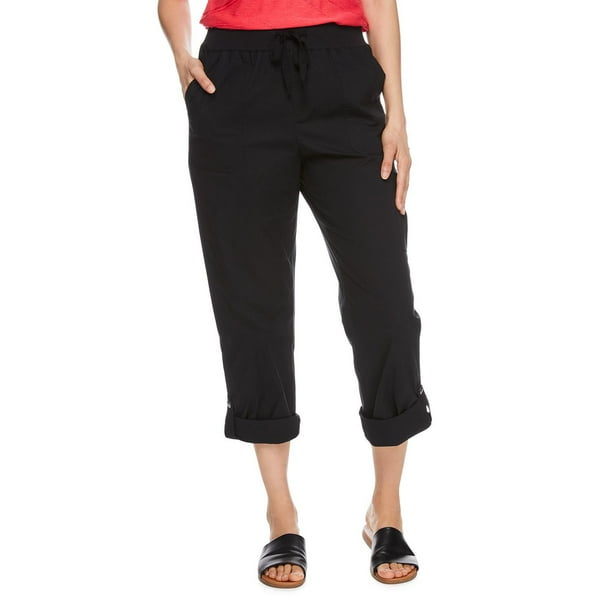 Pantalon Convertible ExOfficio Femme – Taille 14, Gris, Cheville Zippée, Microfibre