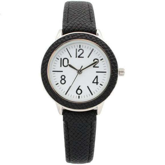 Montre pour femme avec bracelet noir