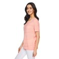 thumbnail image 2 of Penmans Women's Short Sleeve Ripple Tee, 2 of 6