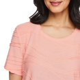 thumbnail image 4 of Penmans Women's Short Sleeve Ripple Tee, 4 of 6