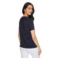 thumbnail image 3 of Penmans Women's Short Sleeve Ripple Tee, 3 of 6