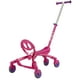 YBIKE Pewi – Trotteur poussette jouet à enfourcher pour enfant, rose – image 1 sur 8