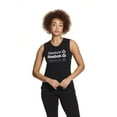 thumbnail image 1 of Débardeur graphique « Metallic Linear Repeat » Reebok pour femme, 1 of 6