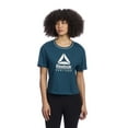 thumbnail image 1 of Reebok Women’s ‘Practice’ Cropped Tee, 1 of 6