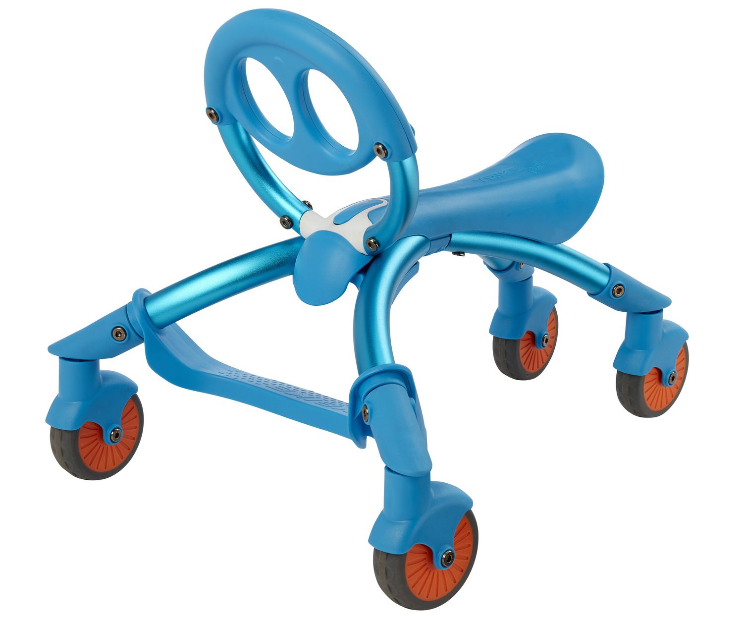 YBIKE Pewi – Trotteur poussette jouet à enfourcher pour enfant, rose