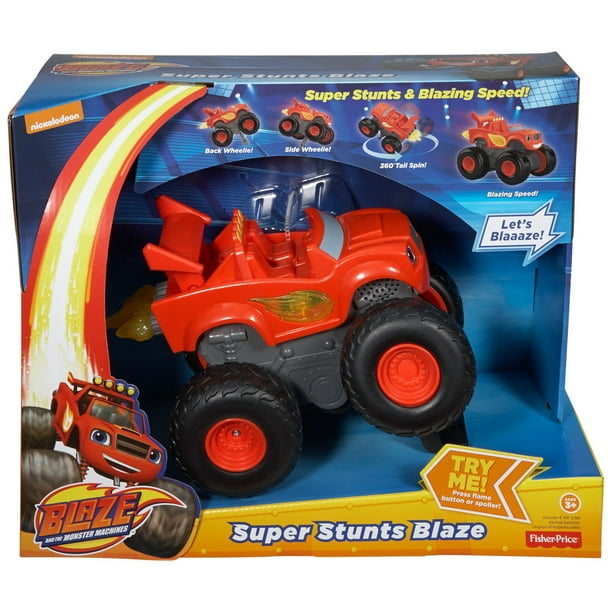 Fisher-Price Nickelodeon Blaze and the Monster Machines Super Stunts Blaze  Truck 