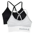 thumbnail image 1 of Reebok Ladies' 2 Pack Seamless Longline Bralettes, 1 of 3