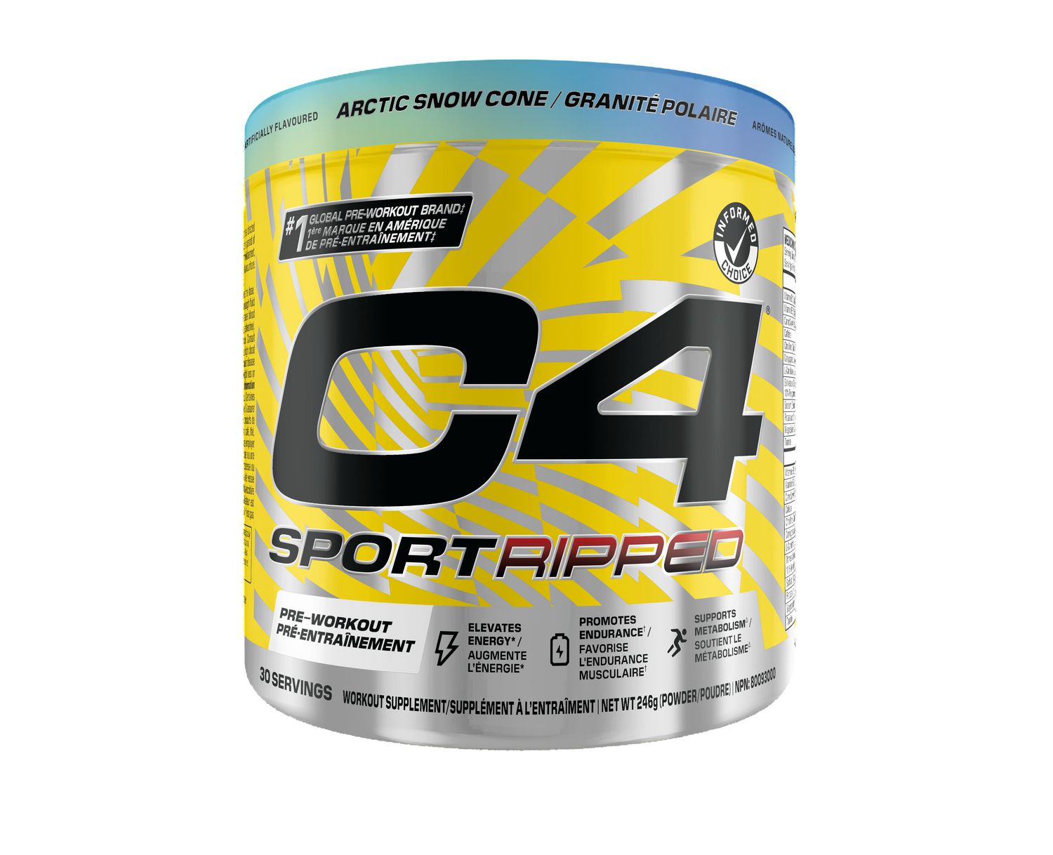 Cellucor C4 Sport Pre Workout Arctic Snow Cone 30 Servings
