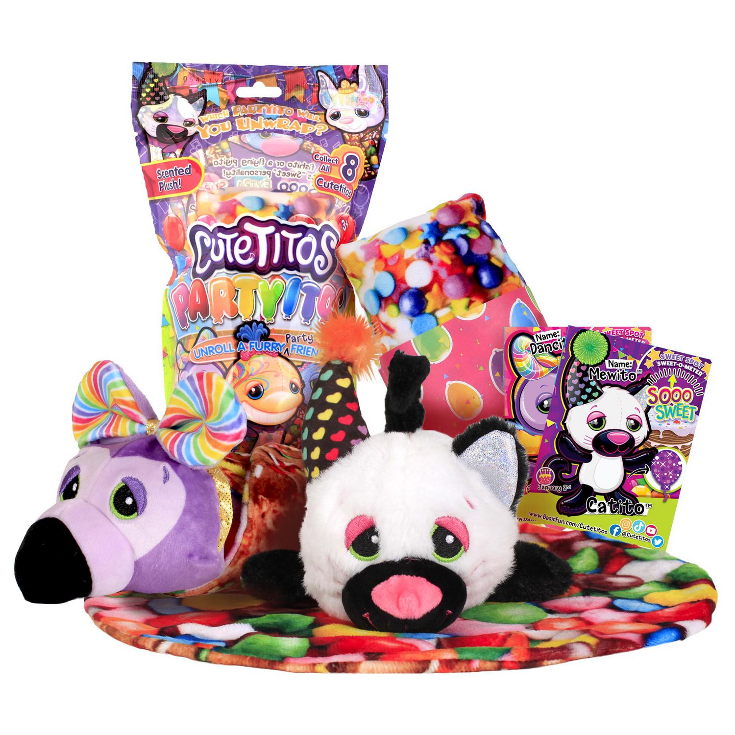 SCENTED Cutetitos Partyitos - Surprise Stuffed Animals - Collectible  Party-Themed Plush Animals | Walmart Canada