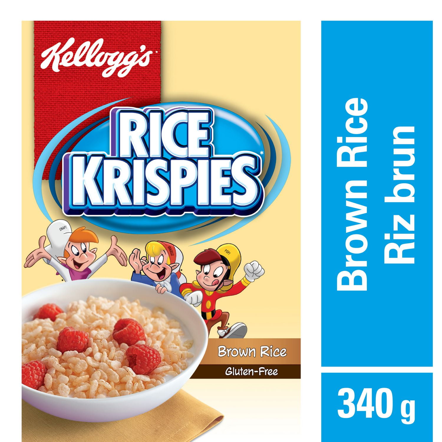 Kellogg's Rice Krispies Cereal Brown Rice Gluten Free, 340g Walmart Canada