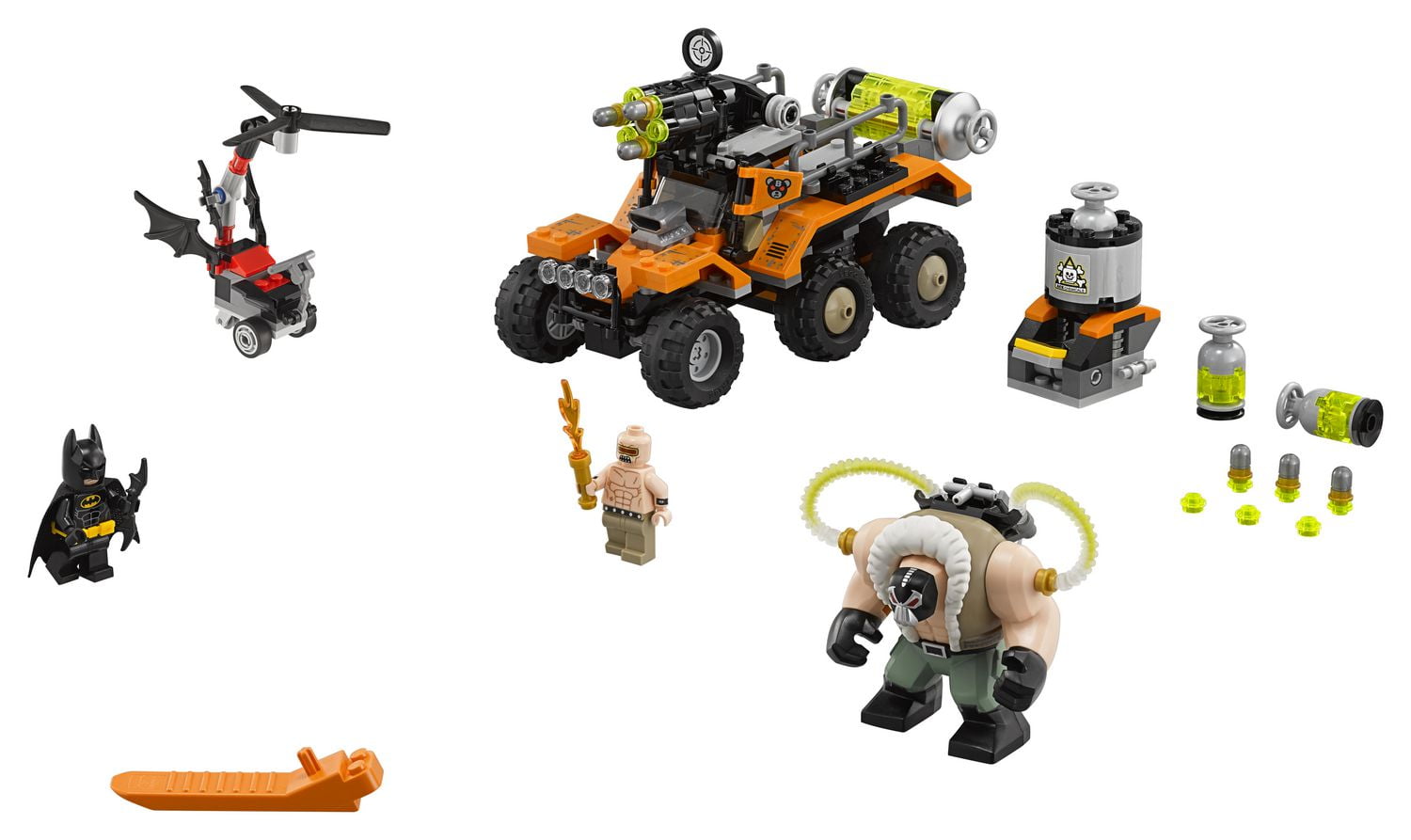 Bane toxic truck attack lego set sale