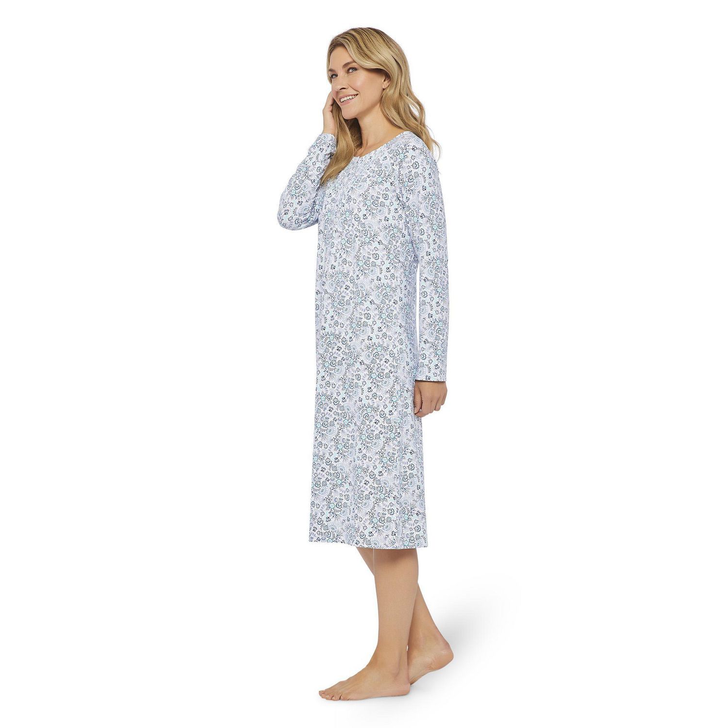 George Women s Long Sleeve Nightgown Walmart.ca